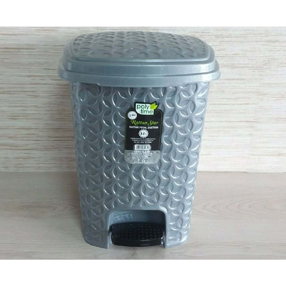 ERKOÇ E248 RATTAN STAR PEDALLI ÇÖP NO 2 (12LT) *6*