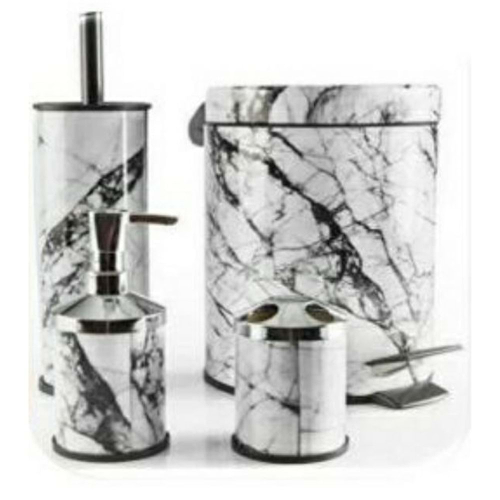 BAY HOME BANYO SETİ MERMER 4 LÜ *8*