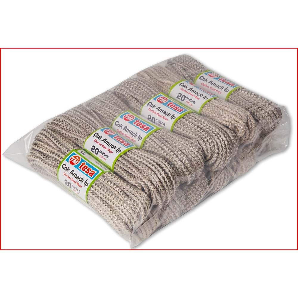 TEMSAN TM133 20 MT ÇOK AMAÇLI İP (12'Lİ) *10*