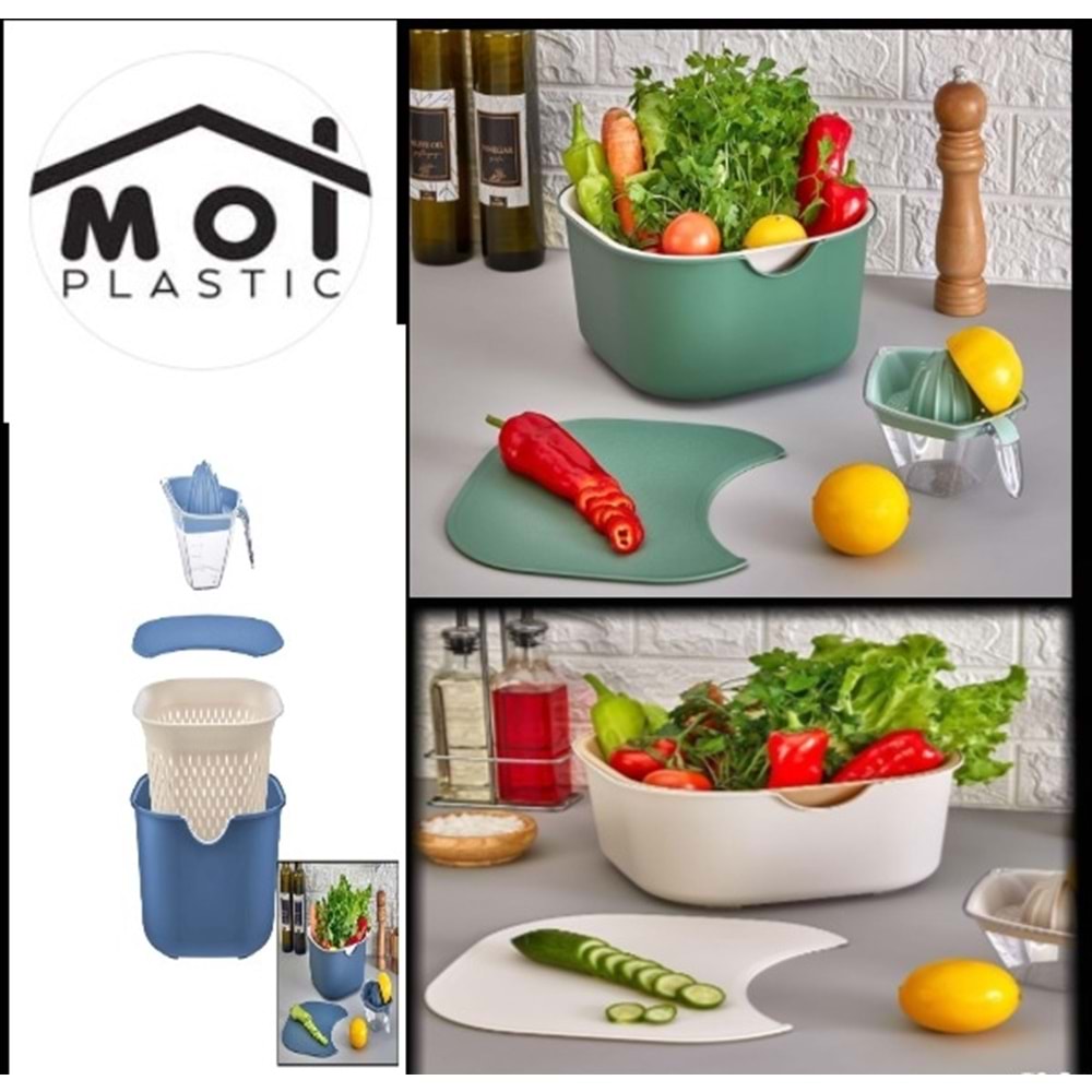 MOİ PLASTİK M102 MİX 5 PARÇA SET *16*