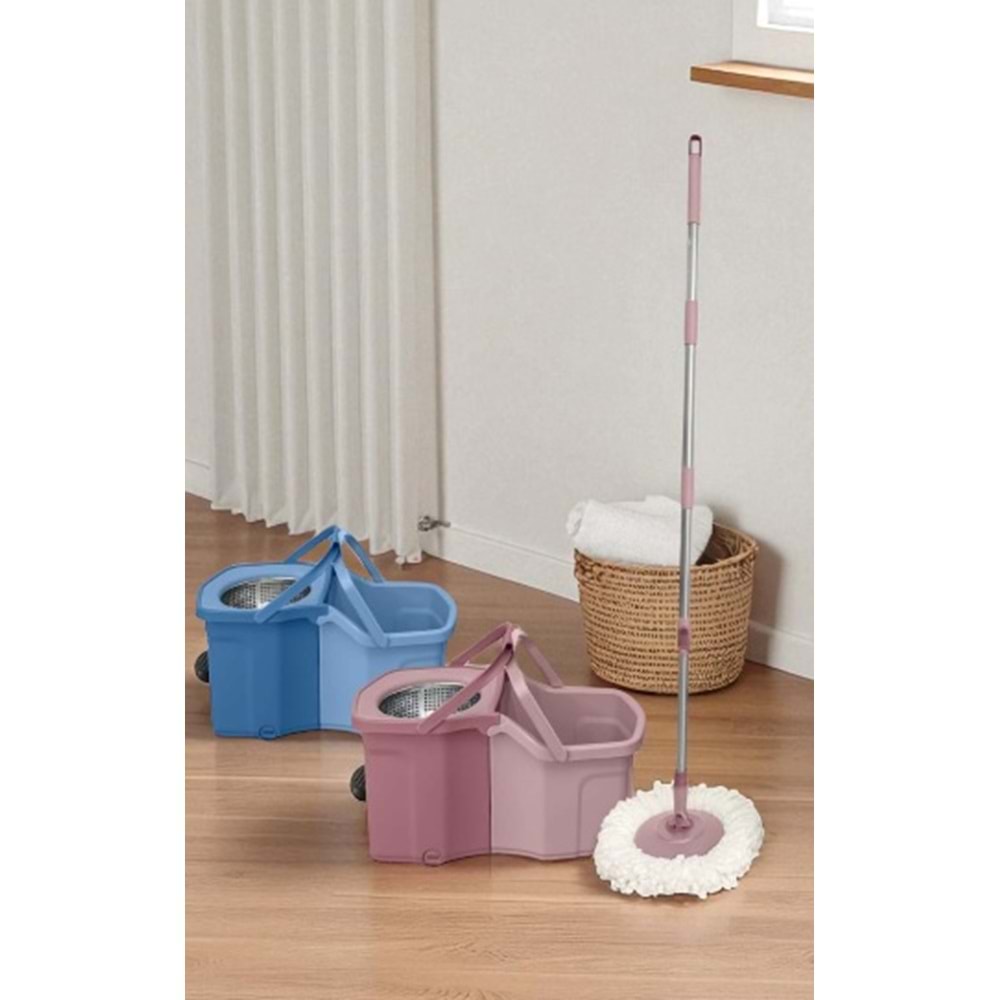 FLORA F242P TWIN TURBO PEDALLI MOP SET PEMBE *4*
