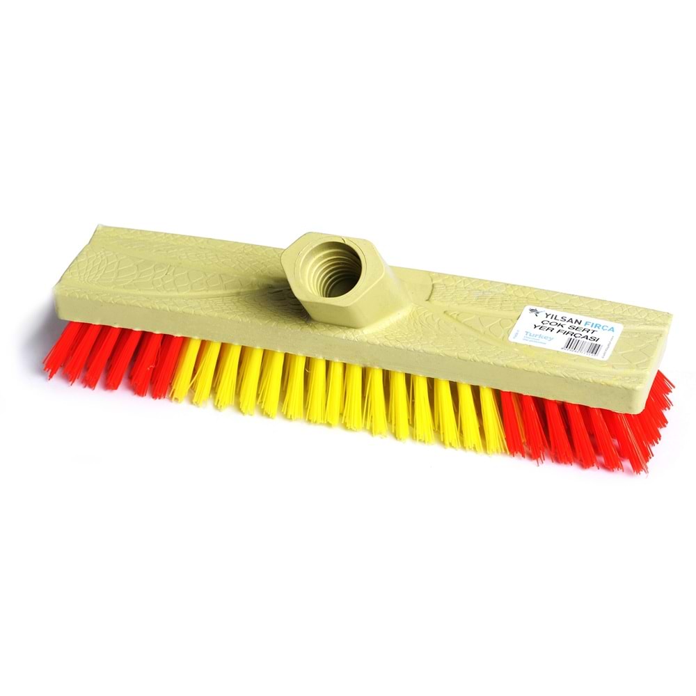 YILSAN 475 PLASTİK TABAN YER FIRÇASI SERT *12*