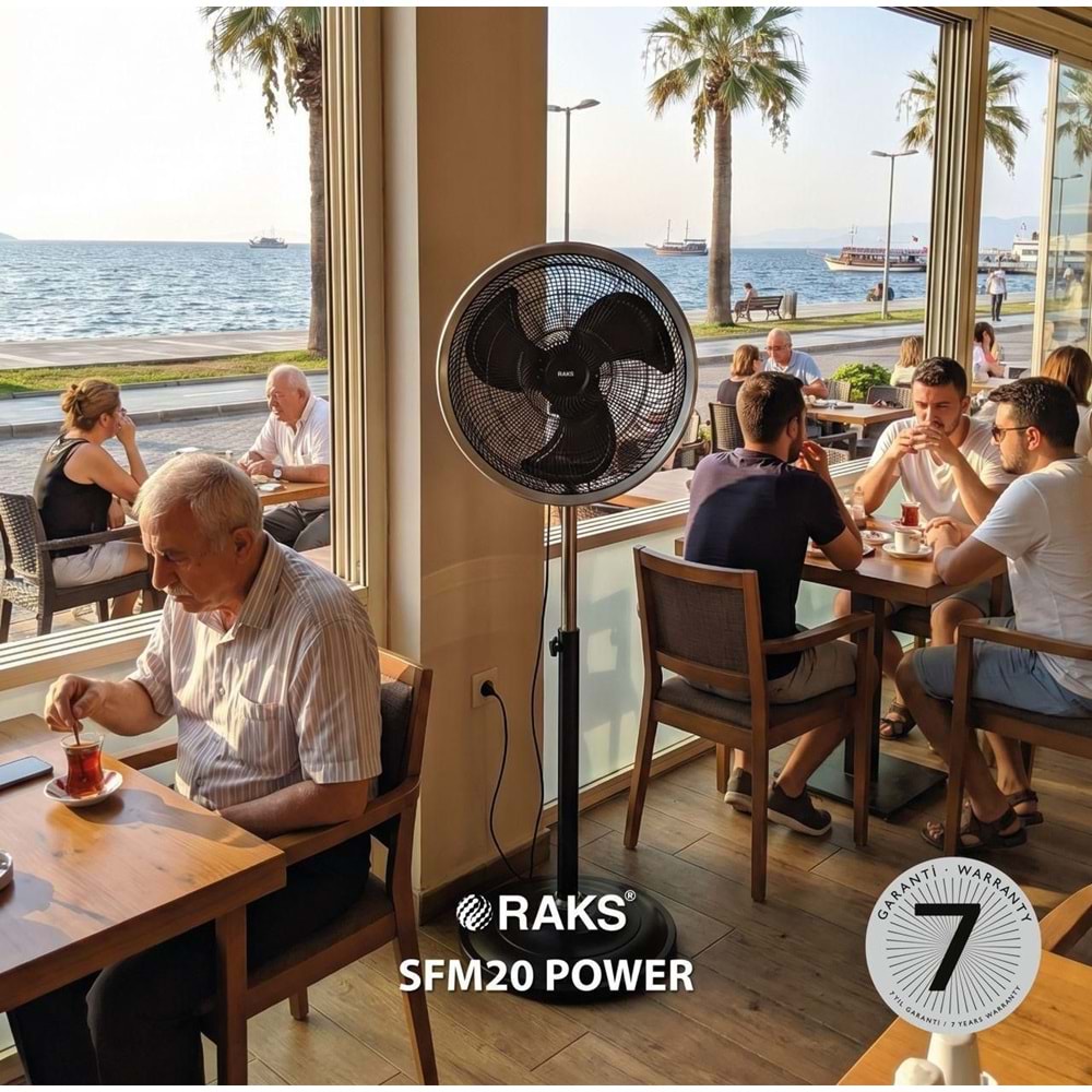 RAKS AYAKLI VANTİLATÖR SFM20 POWER