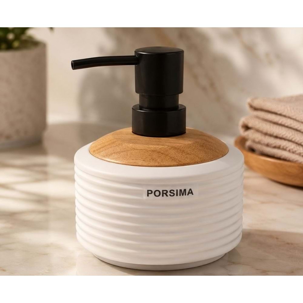 DEMET PORSİMA 3125 SIVI SABUNLUK BEYAZ *12*48*