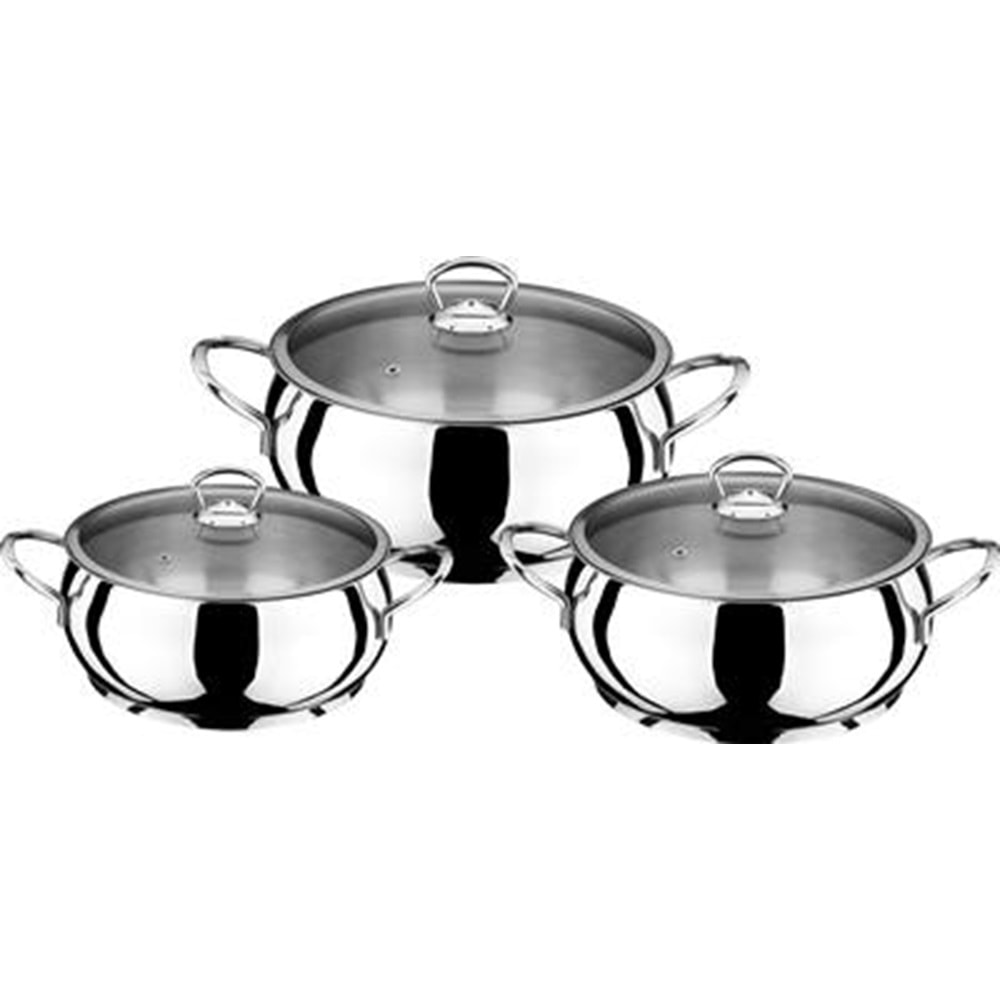 AKDENİZ AKD328MK MERKÜR 6 PARÇA ÇELİK METAL KULP TEN.SETİ *4*