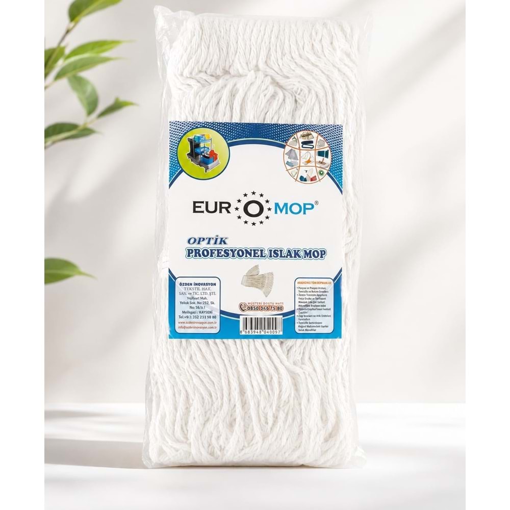 EUROMOP PRO02 PROFOSYONEL ( OPTİK ) ISLAK PASPAS