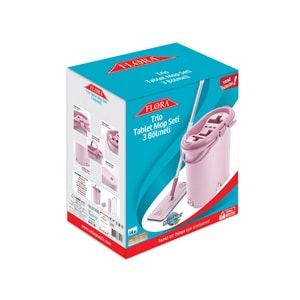 FLORA F444 TRİO TABLET MOP SETİ 14 LT *4*