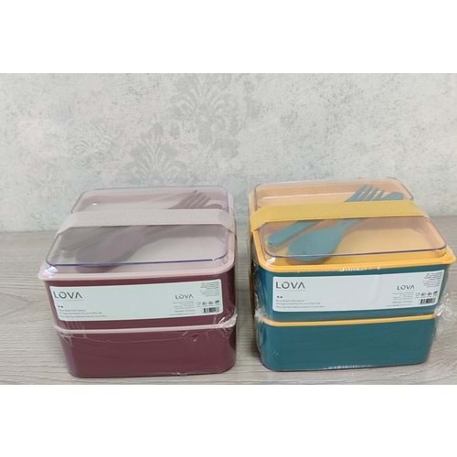LOVA LV165 KARE KAT KAT LOUNCH BOX SET *12*