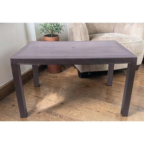 SAĞLAM 527 80X140 ELİT RATTAN MASA EKO (CAMSIZ)