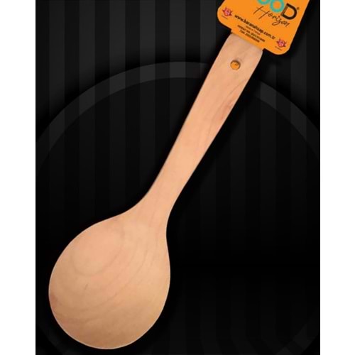 BARAN AHŞAP 3741 WH AHŞAP VERNİKLİ KEPÇE *60*