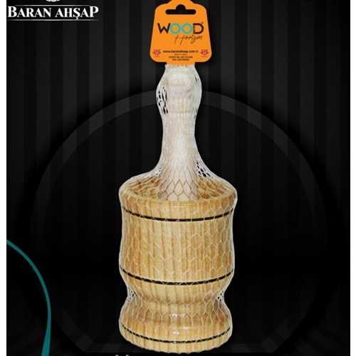 BARAN AHŞAP 3761 WH 10. NO BÜYÜK HAVAN *25*