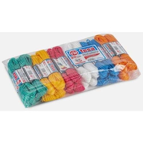 TEMSAN TM415 20 MT NAYLON ÇAMAŞIR İPİ (24 LÜ) *10*
