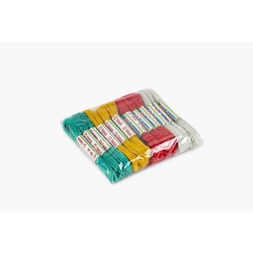 TEMSAN TM412 10 MT POLYESTER ÇAMAŞIR İPİ (12 Lİ) *10*