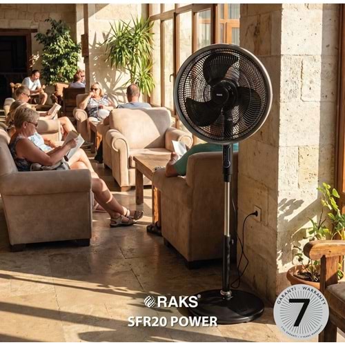 RAKS AYAKLI VANTİLATÖR SFR20 POWER