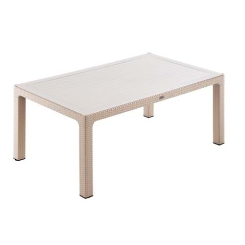 SAĞLAM 550 90X150 ELİT RATTAN MASA CAMSIZ ORJİNAL
